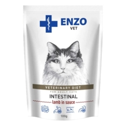 ENZO VET Intestinal z jagnięciną w sosie dla kotów 100g